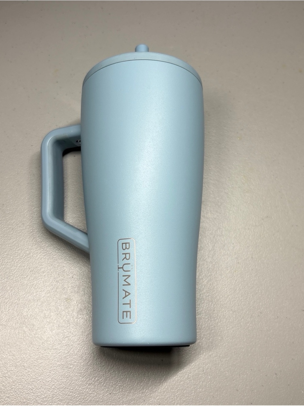 BruMate Era 30oz Leakproof Straw Tumbler Teal Blue Insulated Cup Handle